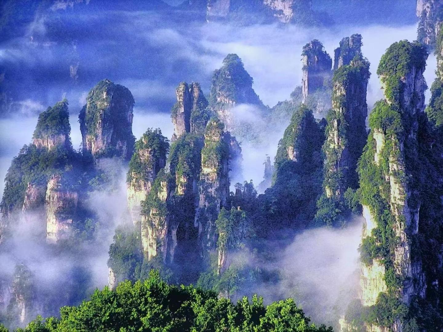 Yijingju Humanistic Inn Zhangjiajie Eksteriør bilde