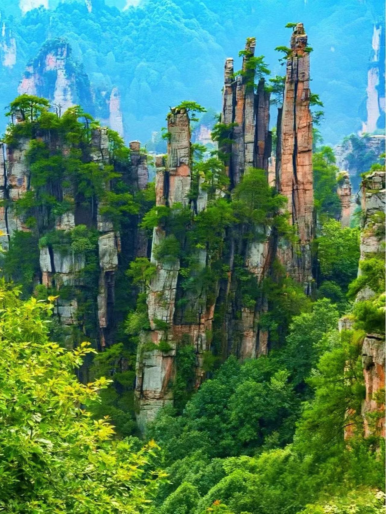 Yijingju Humanistic Inn Zhangjiajie Eksteriør bilde